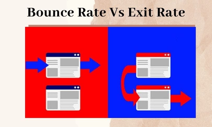 Bounce Rate Vs Exit Rate