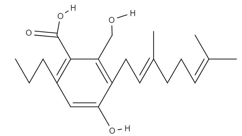 Cannabigerovarinnic Acid chemical structure