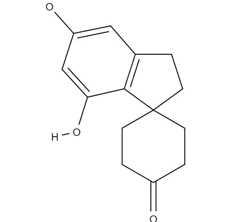 Cannabispiran chemical structure
