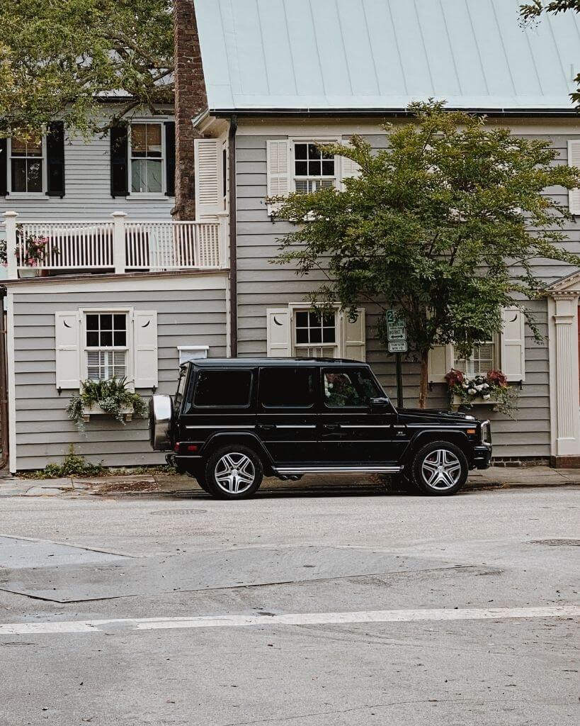 g wagon parked in charleston sc