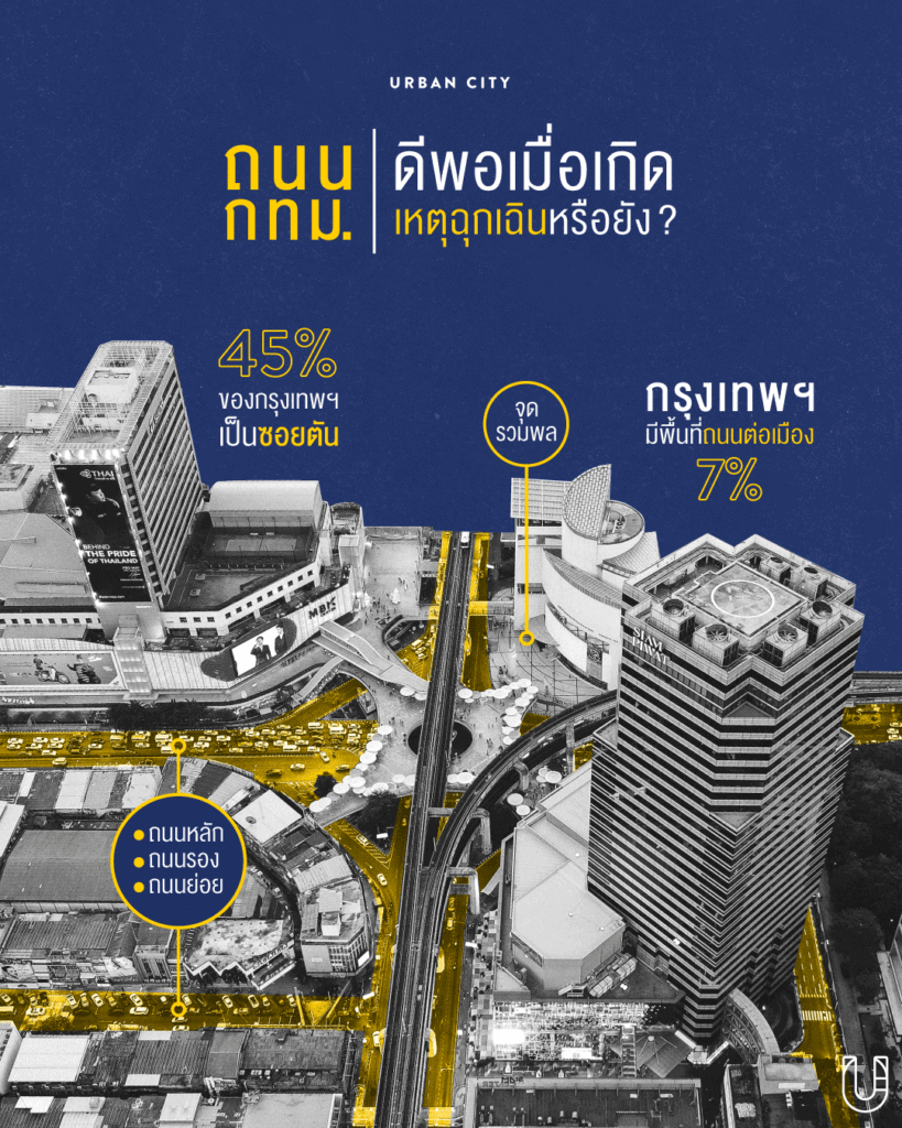 ‘ถนน’ มีไว้ทำอะไร ? เเน่นอนว่าคำตอบของคนส่วนใหญ่คือมีไว้ให้รถวิ่งผ่านไปผ่านมา แต่จริงๆ แล้วหน้าที่หลักของถนน คือ การเคลื่อนย้ายสิ่งหนึ่งไปอีกสิ่งหนึ่งให้ถึงจุดหมายที่ไม่ใช่เเค่รถวิ่งเท่านั้น เเต่ยังทำหน้าที่เป็นเส้นทางอพยพคนไปยังจุดปลอดภัยอีกด้วย โดยเฉพาะในสถานการณ์อันตรายในเมือง อย่างเหตุการณ์ก่อการร้าย น้ำท่วม ไฟไหม้ เหตุปะทะในการชุมนุม หรือเเม้กระทั่งวันหนึ่งหากเกิดซอมบี้บุกเมือง ถนนก็คือทางรอดสุดท้ายที่จะพาคนหนีรอดได้