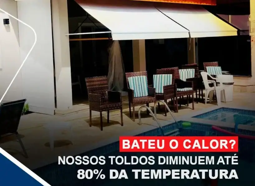 Diminua o calor com a ajuda dos Toldos