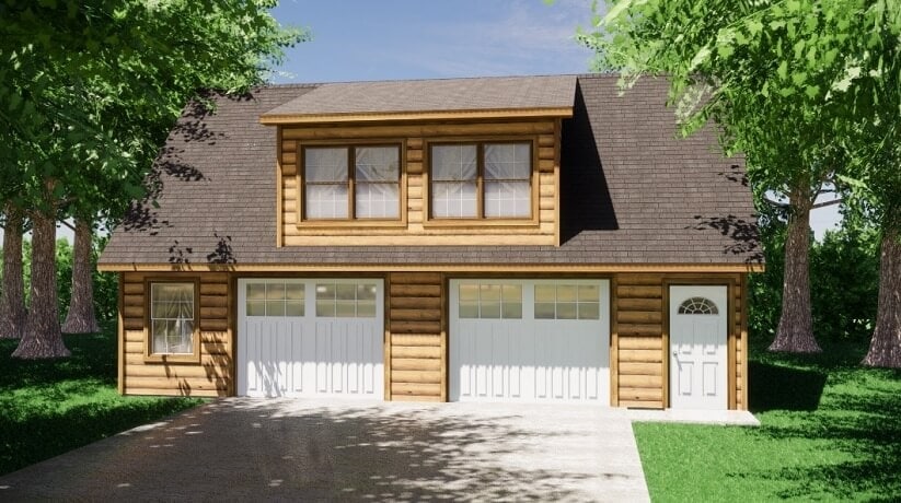 The Log Garage Kits Roundup 8 Models To Suit Every Budget Log Cabin Hub