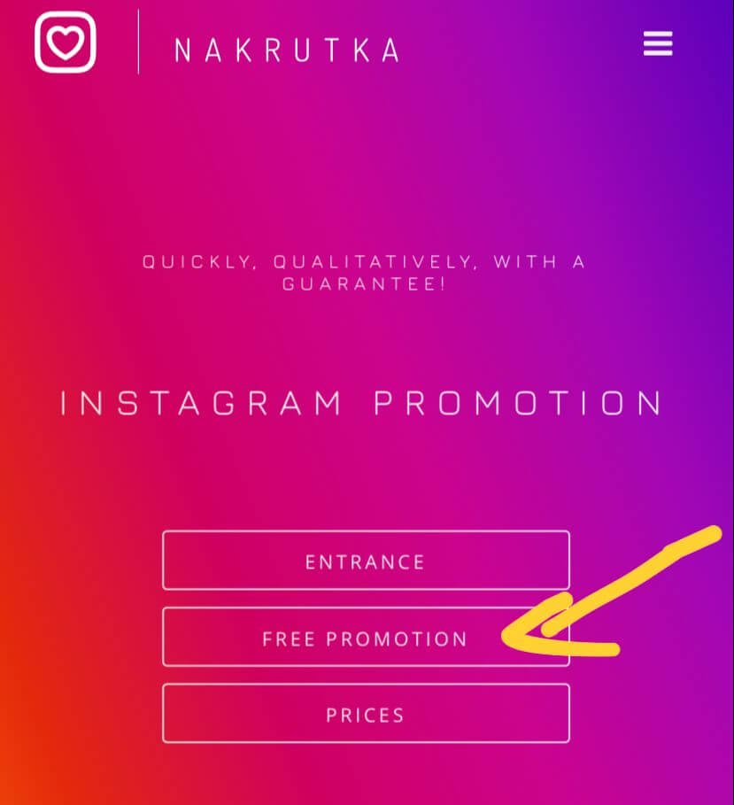 nakrutka website