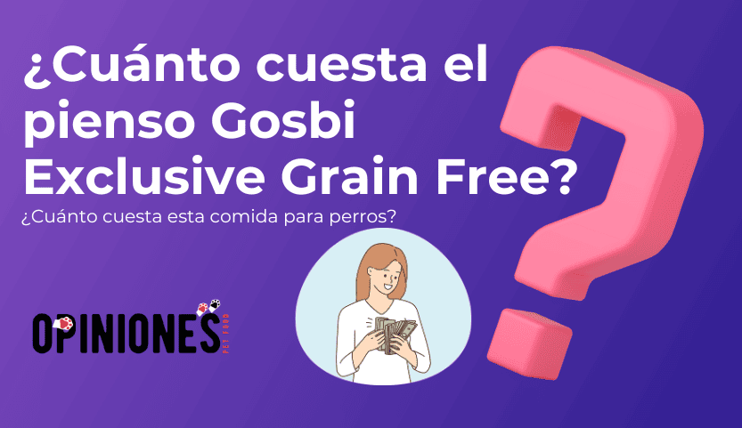 ¿Cuánto cuesta el pienso Gosbi 12kg Exclusive Grain Free?