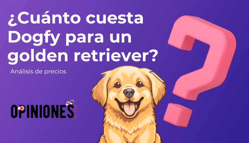 ¿Cuánto cuesta alimentar a un golden retriever con Dogfy diet?