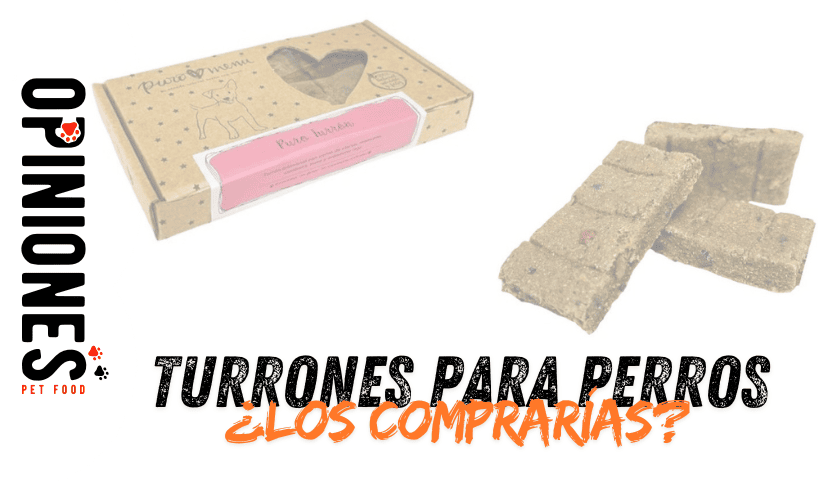 Descubre los turrones para perros más naturales