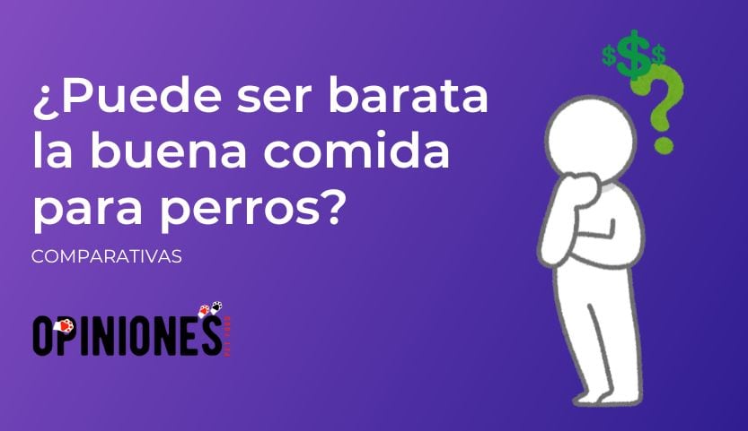 ¿Cuál es el pienso para perros más barato y más bueno?