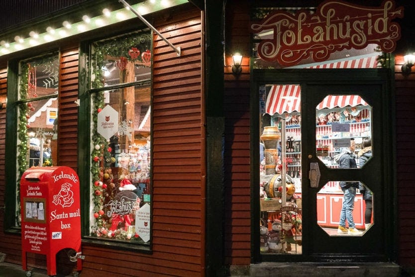 reykjavik christmas markets shop