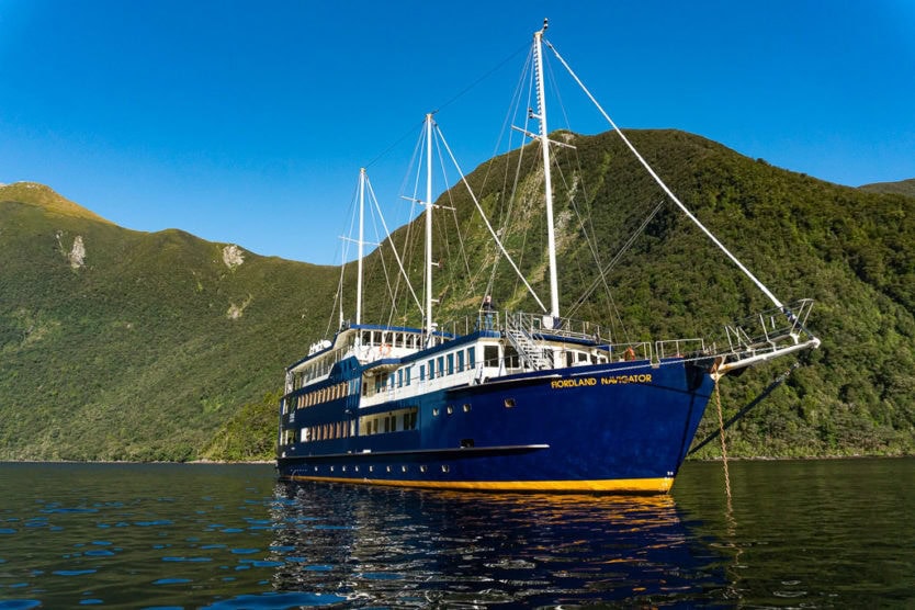 real journeys doubtful sound overnight cruise fiordland navigator