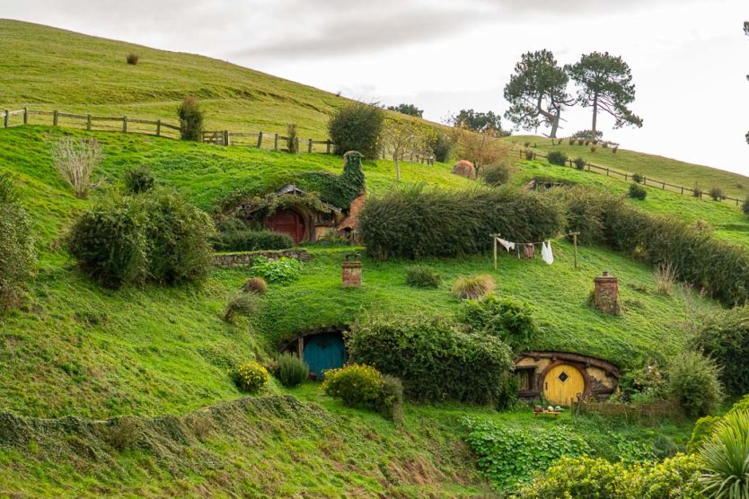 visiting hobbiton in new zealand