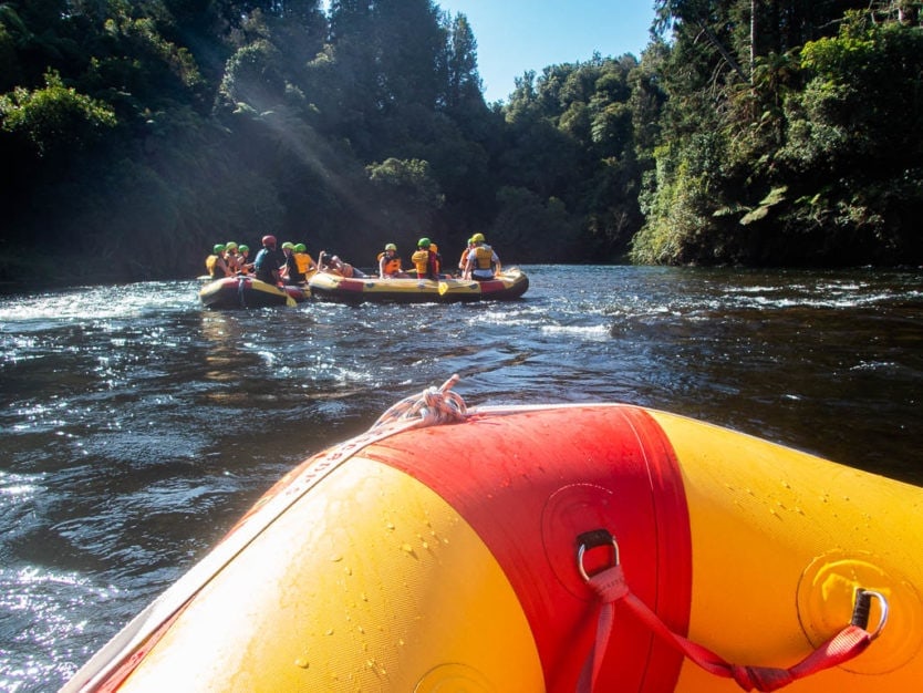 rotorua rafting adventure with kaituna cascades