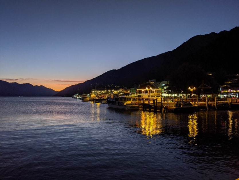 queenstown at night views