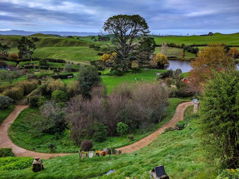 visiting hobbiton in new zealand