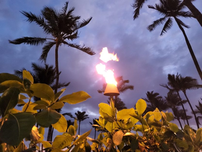 hilton waikoloa village sunset