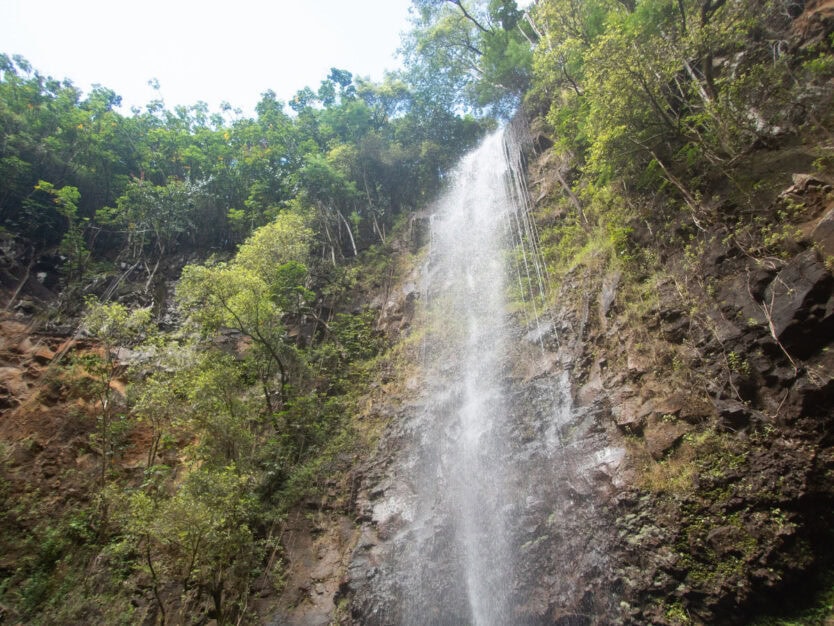 secret falls in kauai hawaii