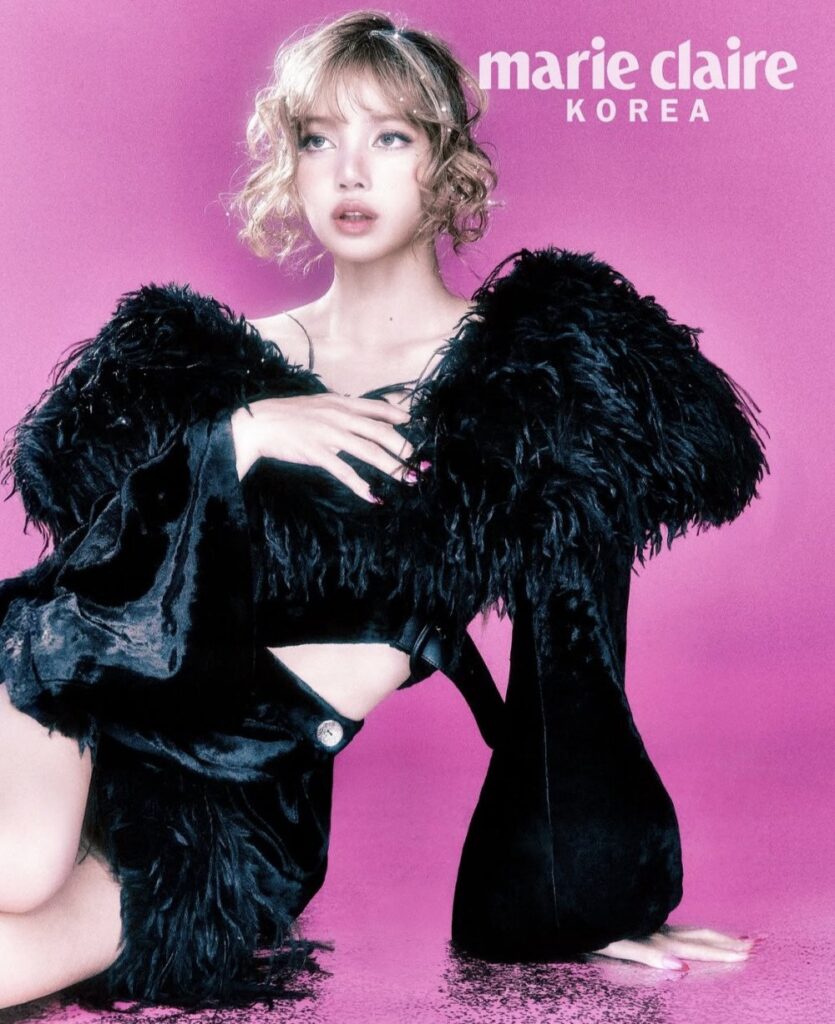 Lisa BLACKPINK Marie Claire Korea 