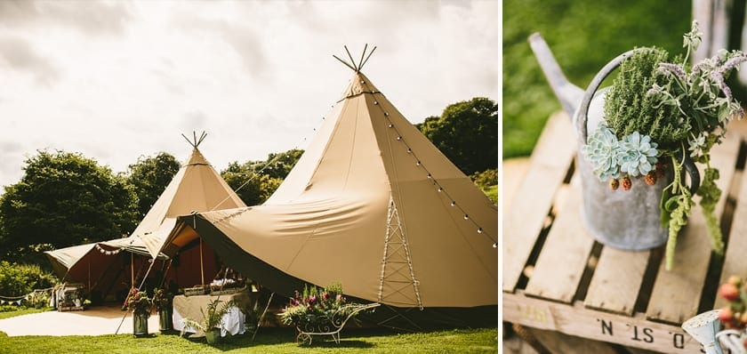 Vintage Tipi Wedding