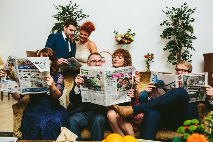 Unique Wedding Family Portraits