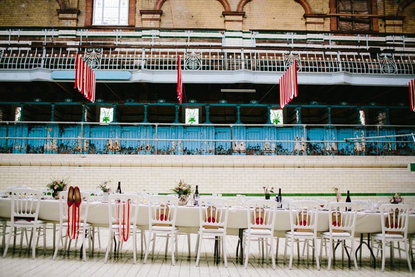 Victoria Baths Wedding, Manchester