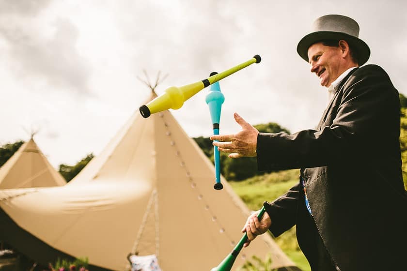 Wedding Day Juggler