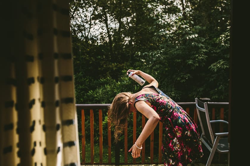 Documentary wedding photography