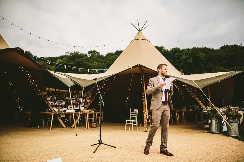 Tipi Wedding Photographs