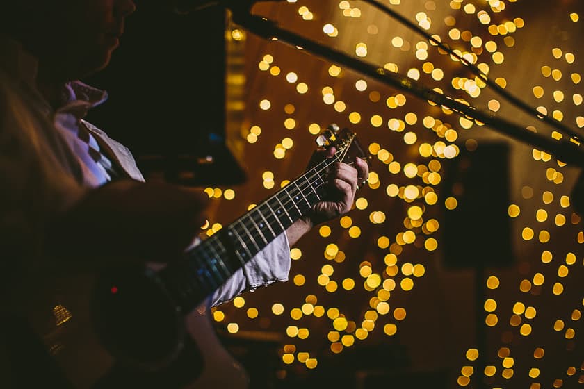 Guitar and amazing bokeh