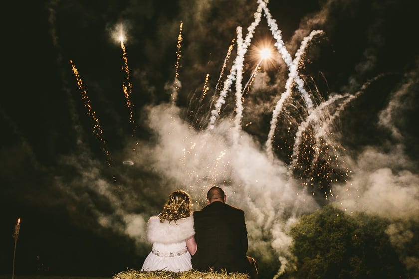 Amazing wedding firework pictures