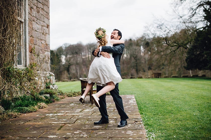 wedding photos from askham hall