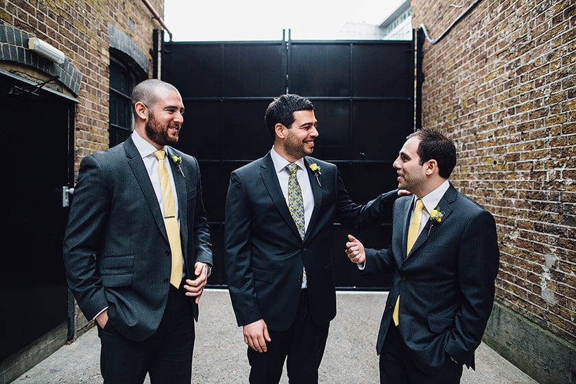 warehouse industrial wedding in london