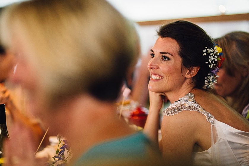 Wedding speeches at Fforest