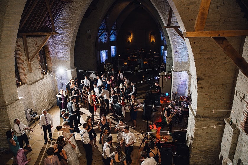 tithe barn wedding photography