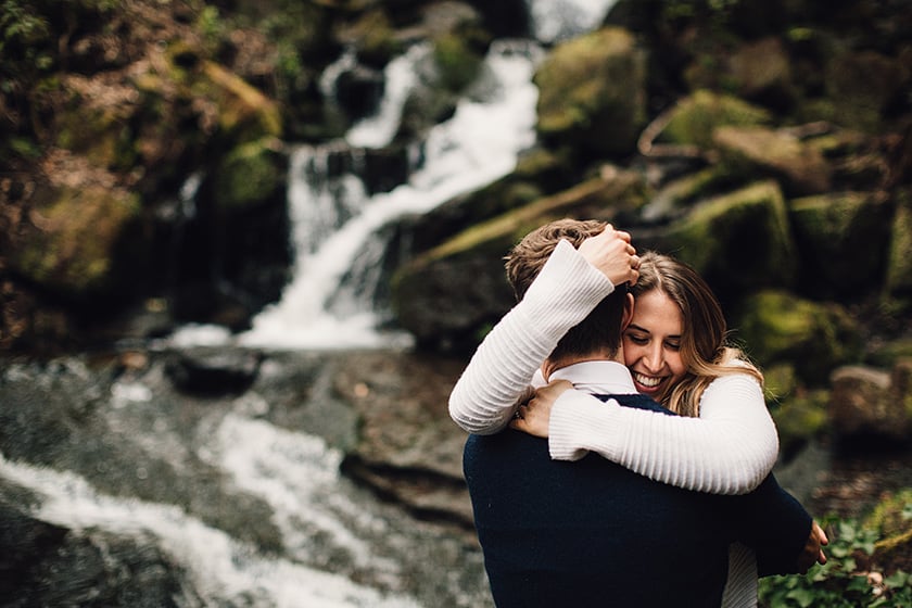 peak district engagement shoot