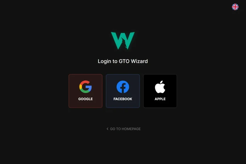 GTO Wizard sign in