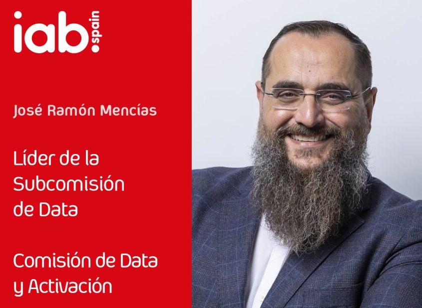 José Ramón Mencías, elegido Líder de la Subcomisión de Data de IAB Spain