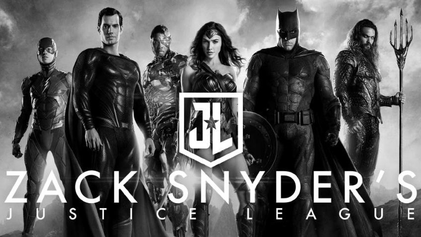 Poster da versão de Zack Snyder para liga da justiça