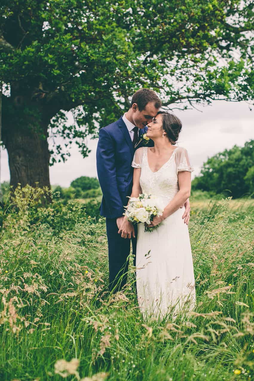 Home Garden wedding in Kent