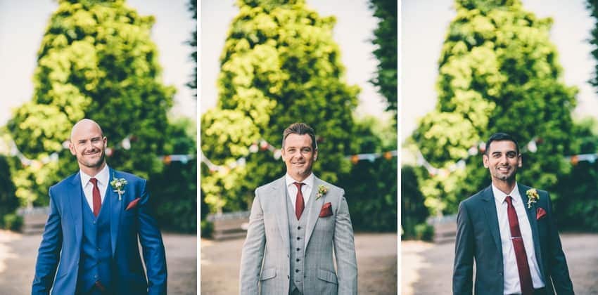 Groomsmen portraits