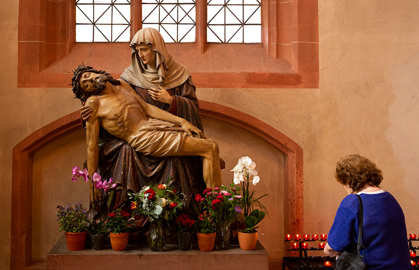 Inside the Frankfurt Cathedral
