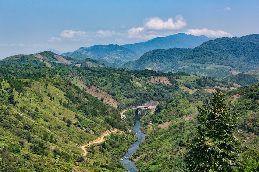 A new road over the river