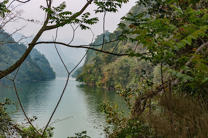 View from the temple