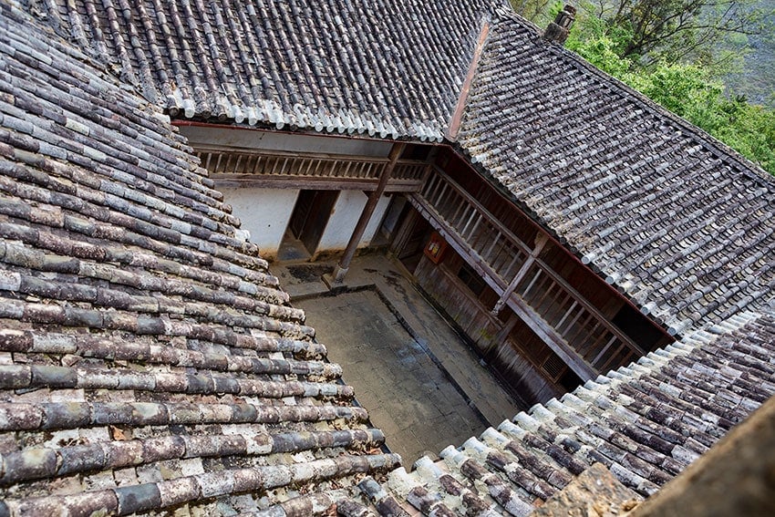 The roof from above