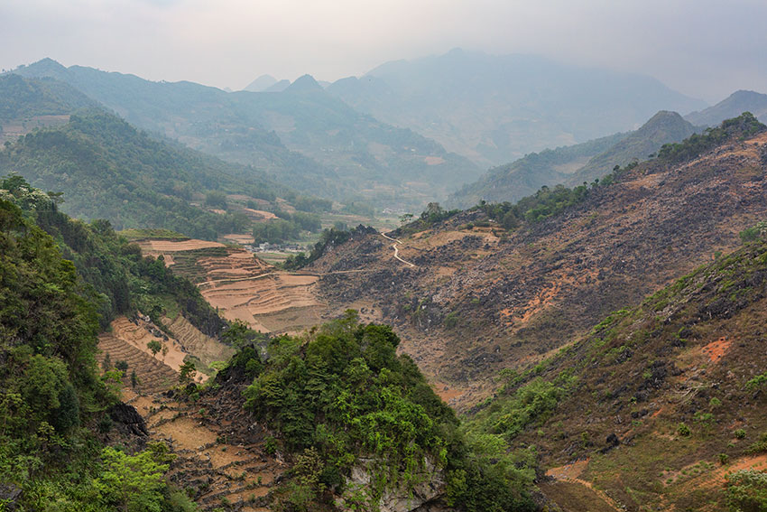 Valley from above