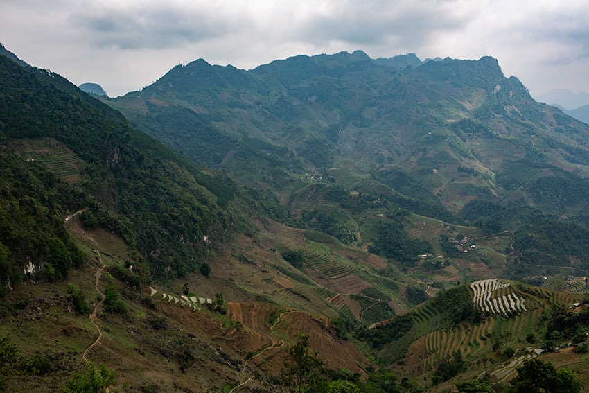 Mountains in North Vietnam