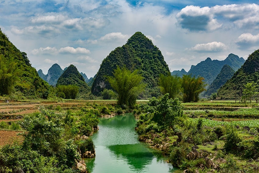 Stream in the valley