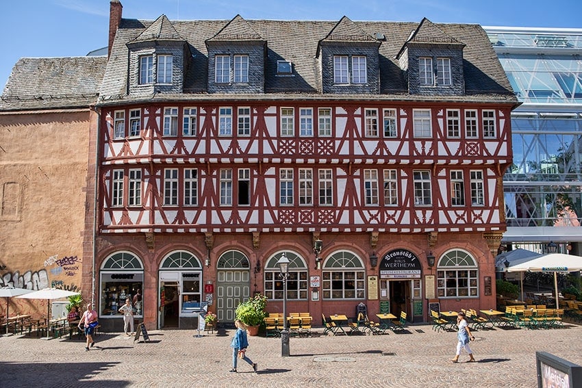 Haus Wertheym - first construction started in 1479