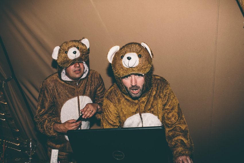 Bear suit DJs