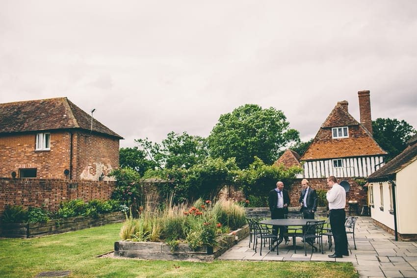 Home Garden wedding in Kent