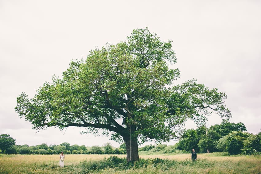 Home Garden wedding in Kent